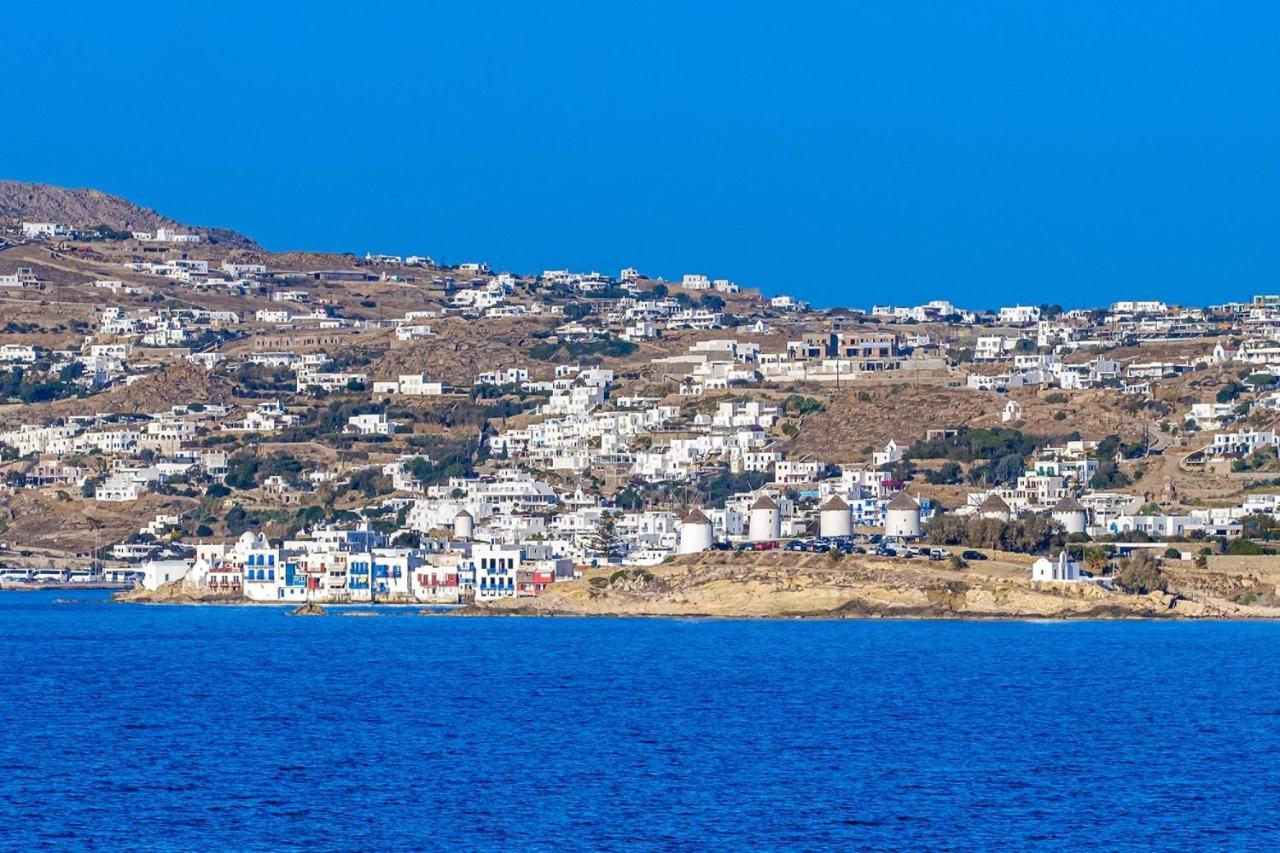 Lilly Villa By Bestofmikonos Орнос Экстерьер фото