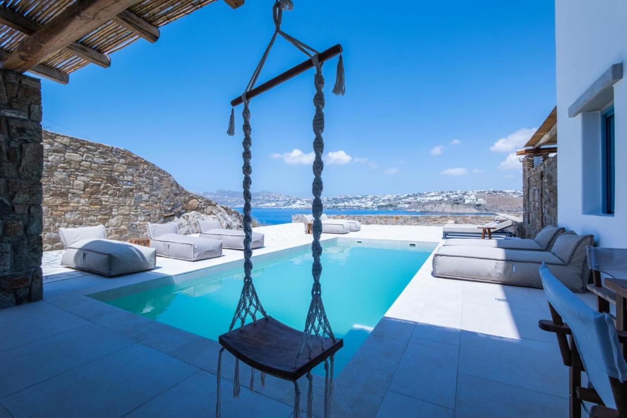 Lilly Villa By Bestofmikonos Орнос Экстерьер фото