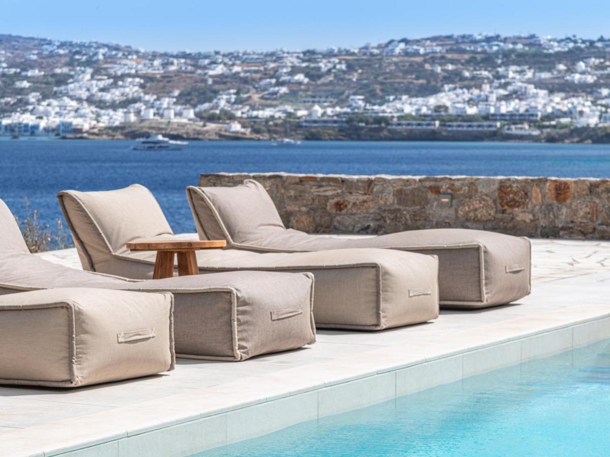 Lilly Villa By Bestofmikonos Орнос Экстерьер фото